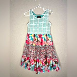 Girls floral dress